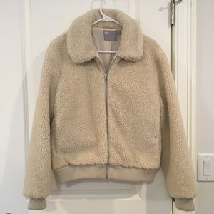 ASOS Teddy Bear Bomber Jacket